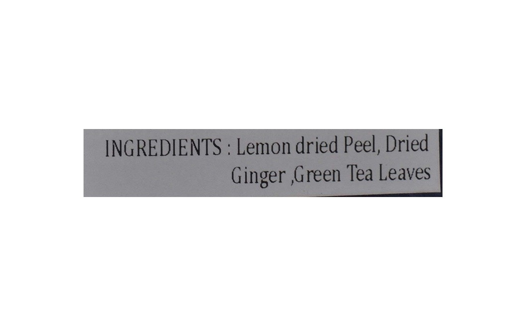 Chai Infusion Ginger & Lemon Green Tea   Pack  50 grams